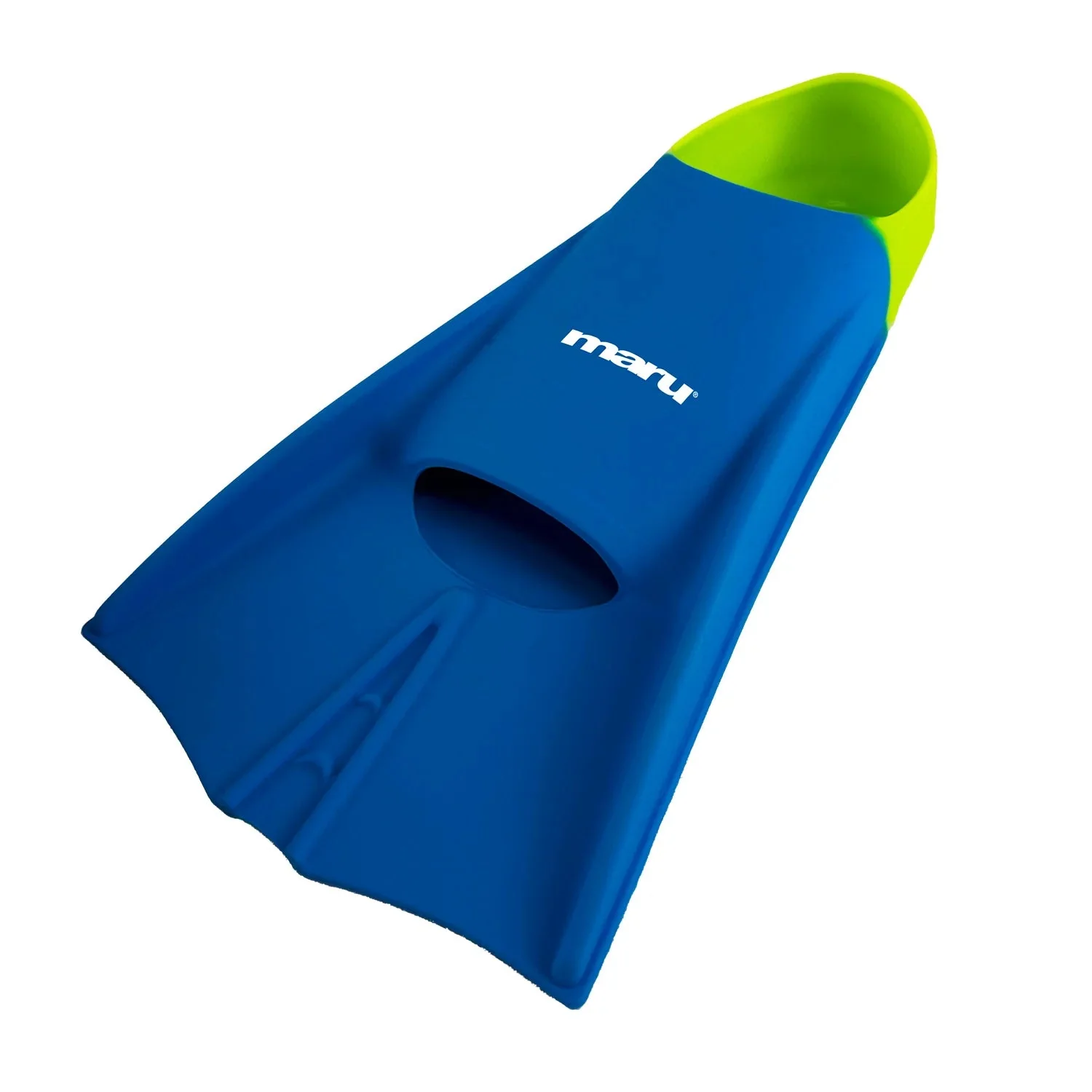 MARU TRAINING FINS BLUE / LIME - Image 3