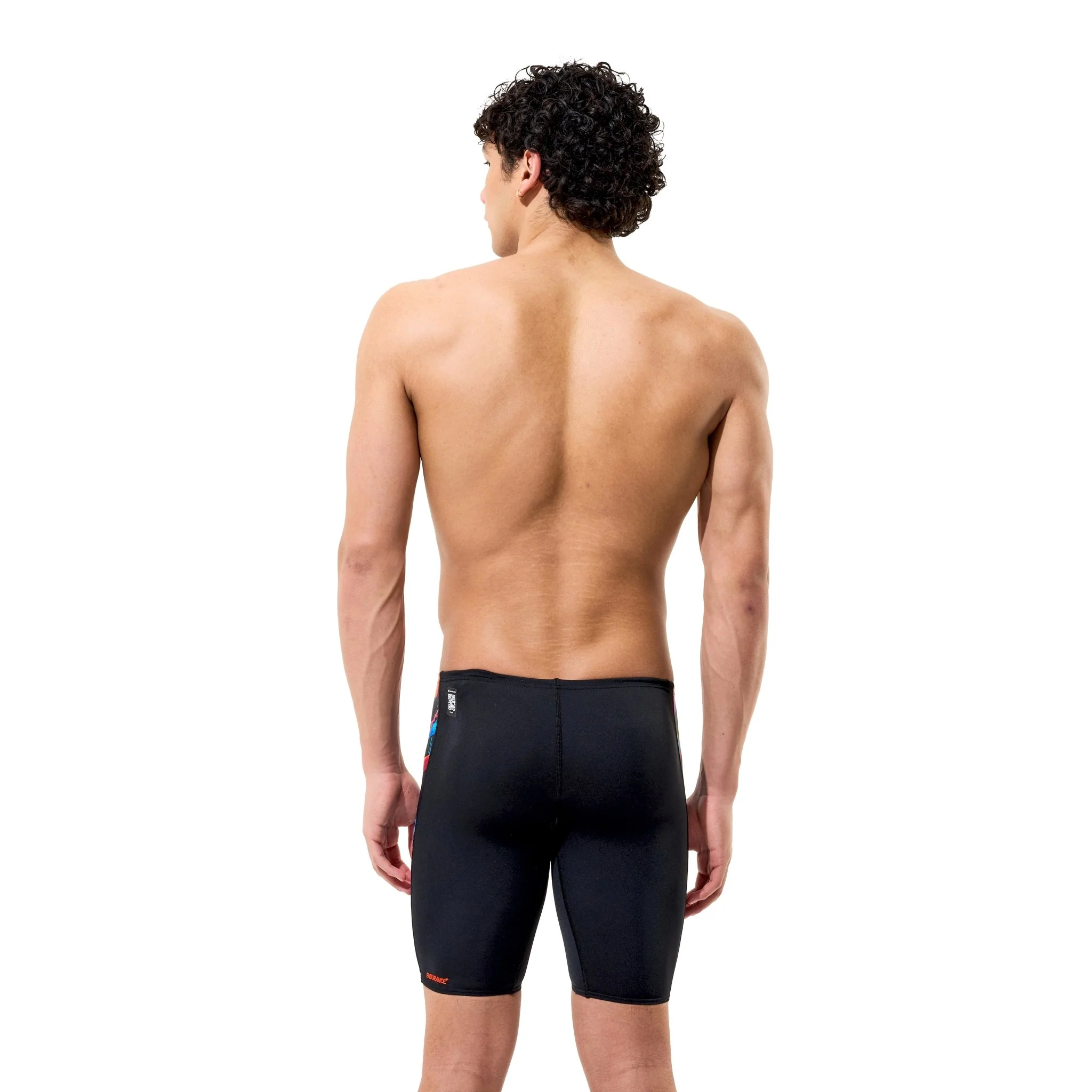 SPEEDO BOYS FASTSKIN ENDURANCE+ MAX HIGH WAIST JAMMER COLOUR SHOCK - Image 2
