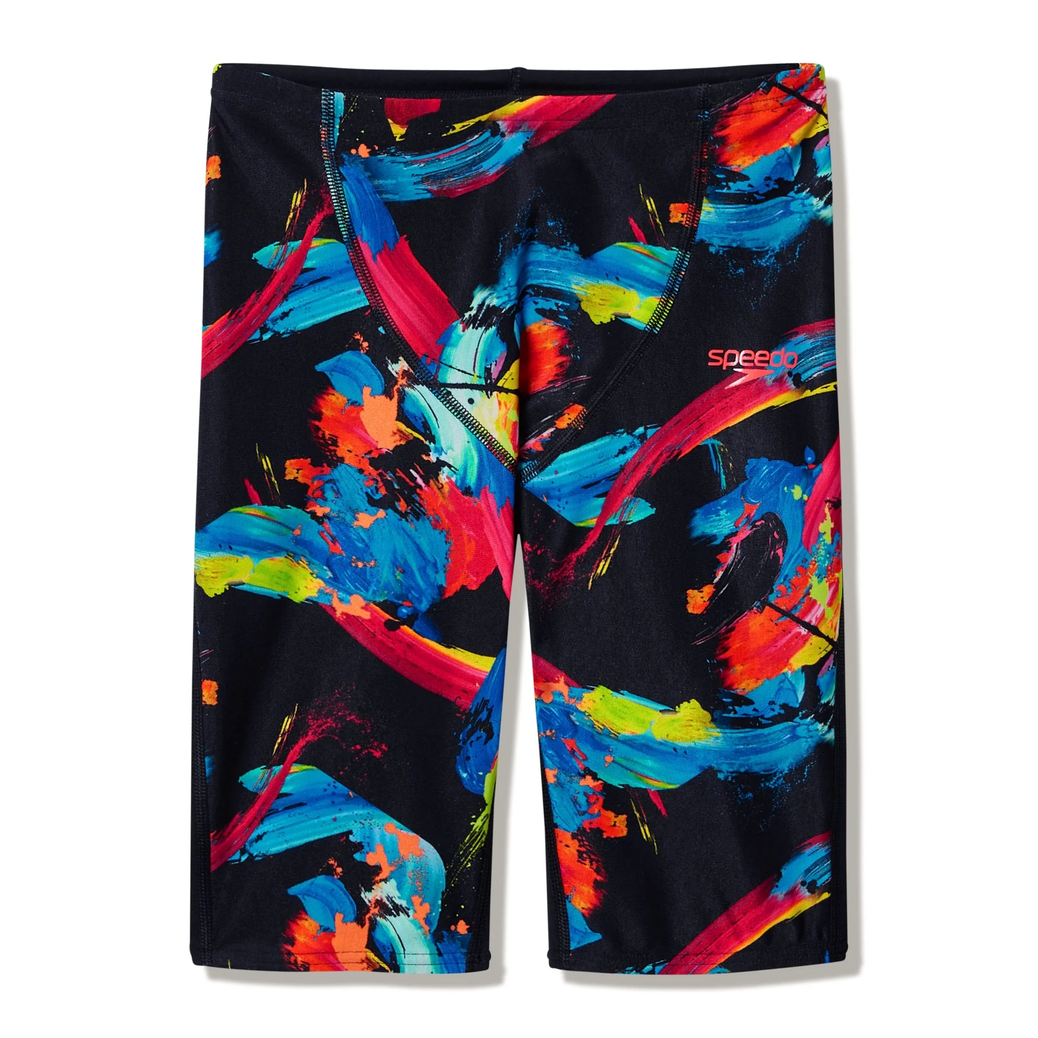 SPEEDO BOYS FASTSKIN ENDURANCE+ MAX HIGH WAIST JAMMER COLOUR SHOCK - Image 6