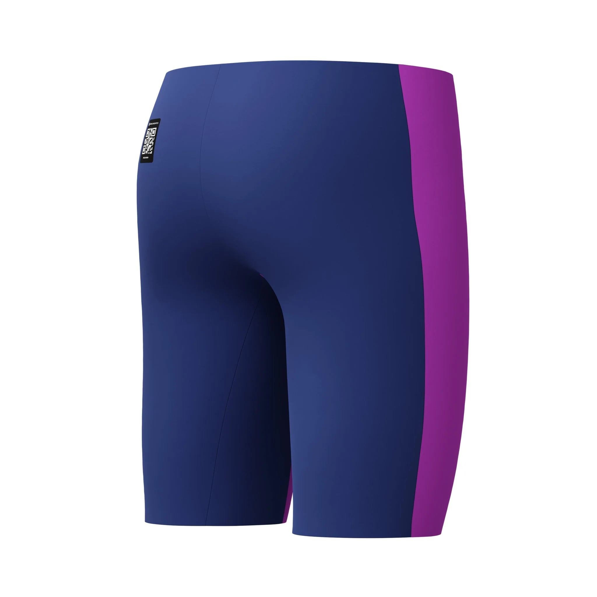 SPEEDO BOYS FASTSKIN ENDURANCE+ MAX HIGH WAIST JAMMER NEON JELLY / NOBLE NAVY - Image 4