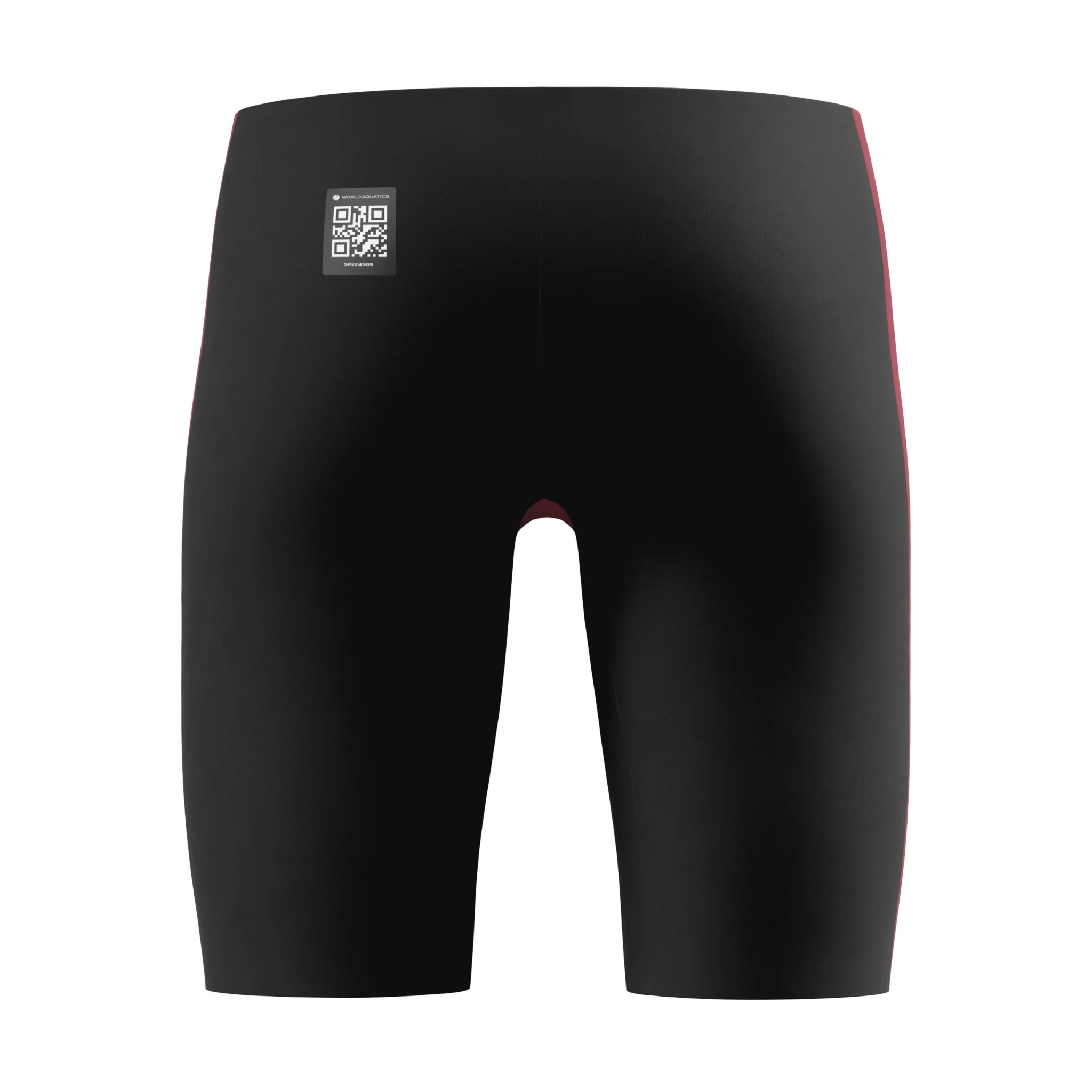 SPEEDO BOYS FASTSKIN ENDURANCE+ MAX HIGH WAIST JAMMER REGAL RED - Image 2