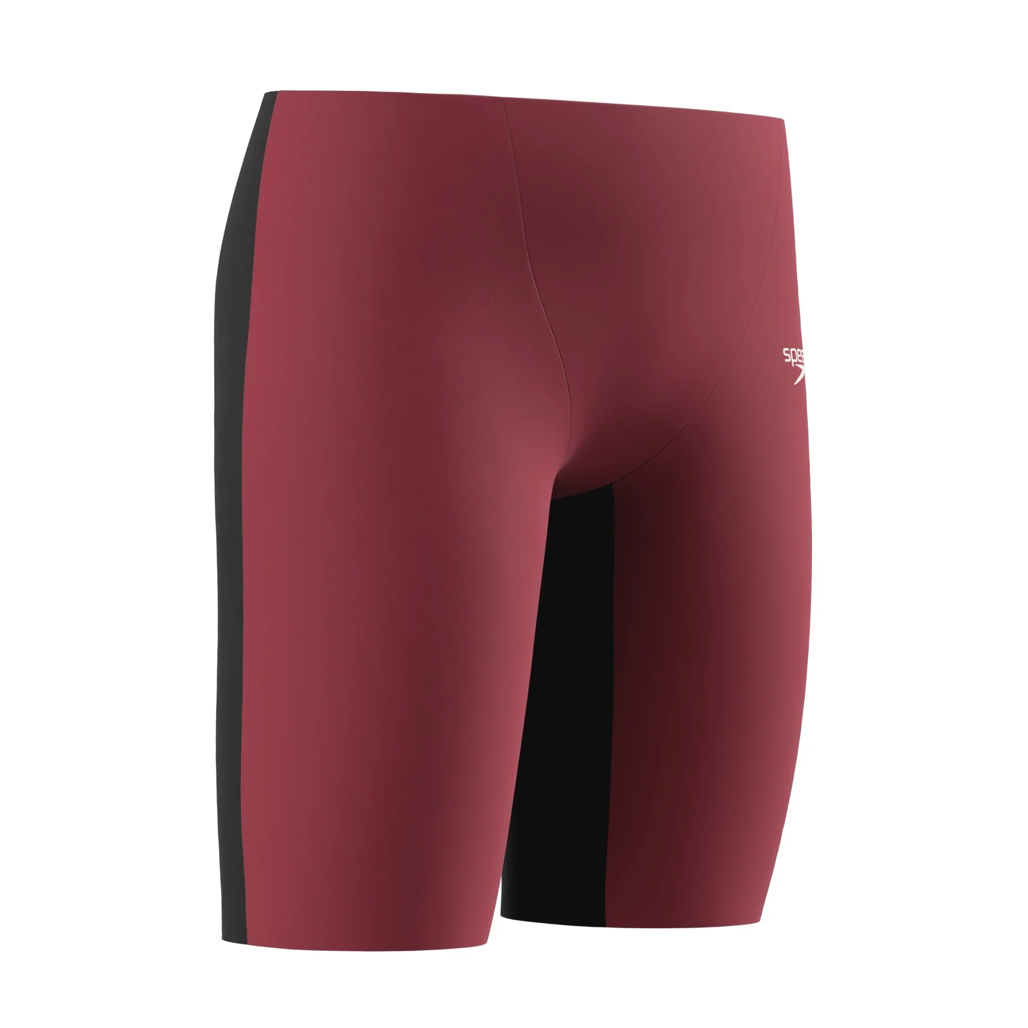 SPEEDO BOYS FASTSKIN ENDURANCE+ MAX HIGH WAIST JAMMER REGAL RED - Image 3