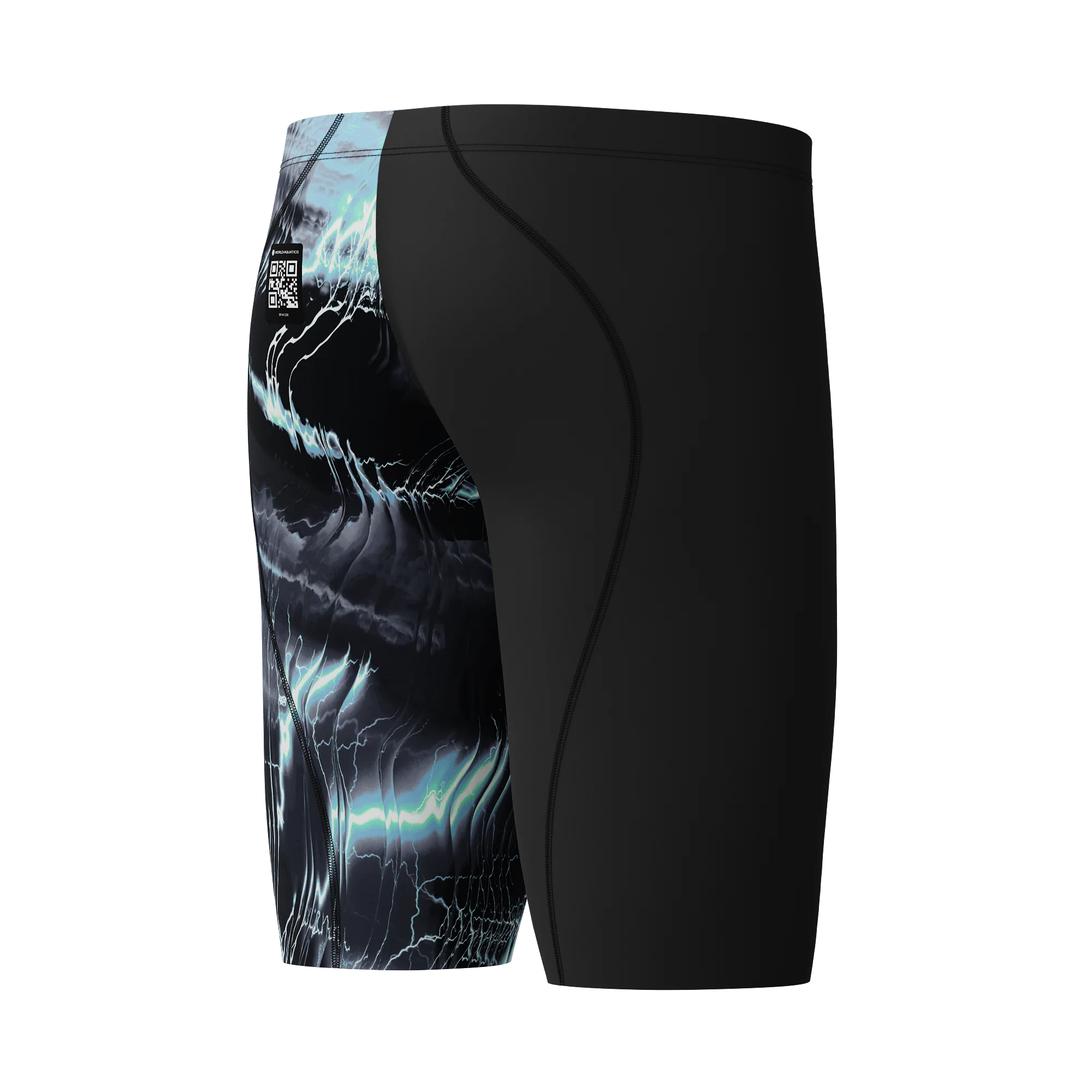 SPEEDO BOYS FASTSKIN LZR IGNITE JAMMER ELECTRO STATIC / BLACK - Image 4