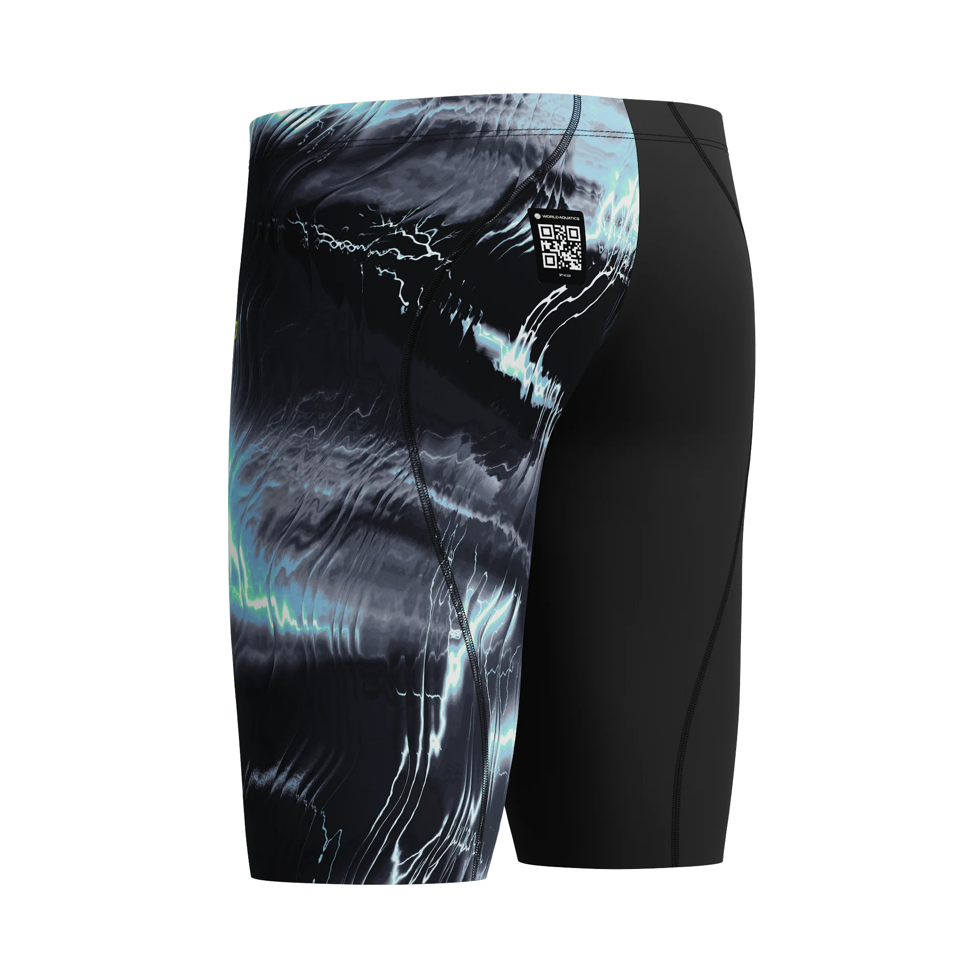 SPEEDO BOYS FASTSKIN LZR IGNITE JAMMER ELECTRO STATIC / BLACK - Image 5
