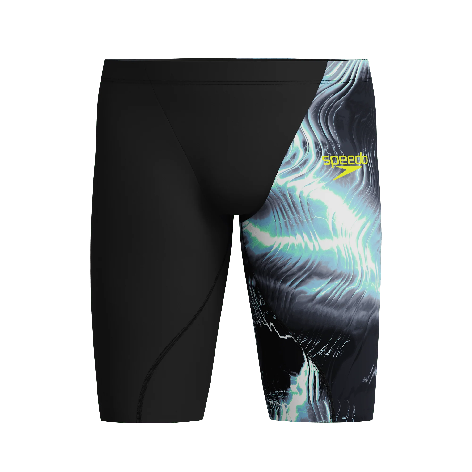 SPEEDO BOYS FASTSKIN LZR IGNITE JAMMER ELECTRO STATIC / BLACK - Image 6