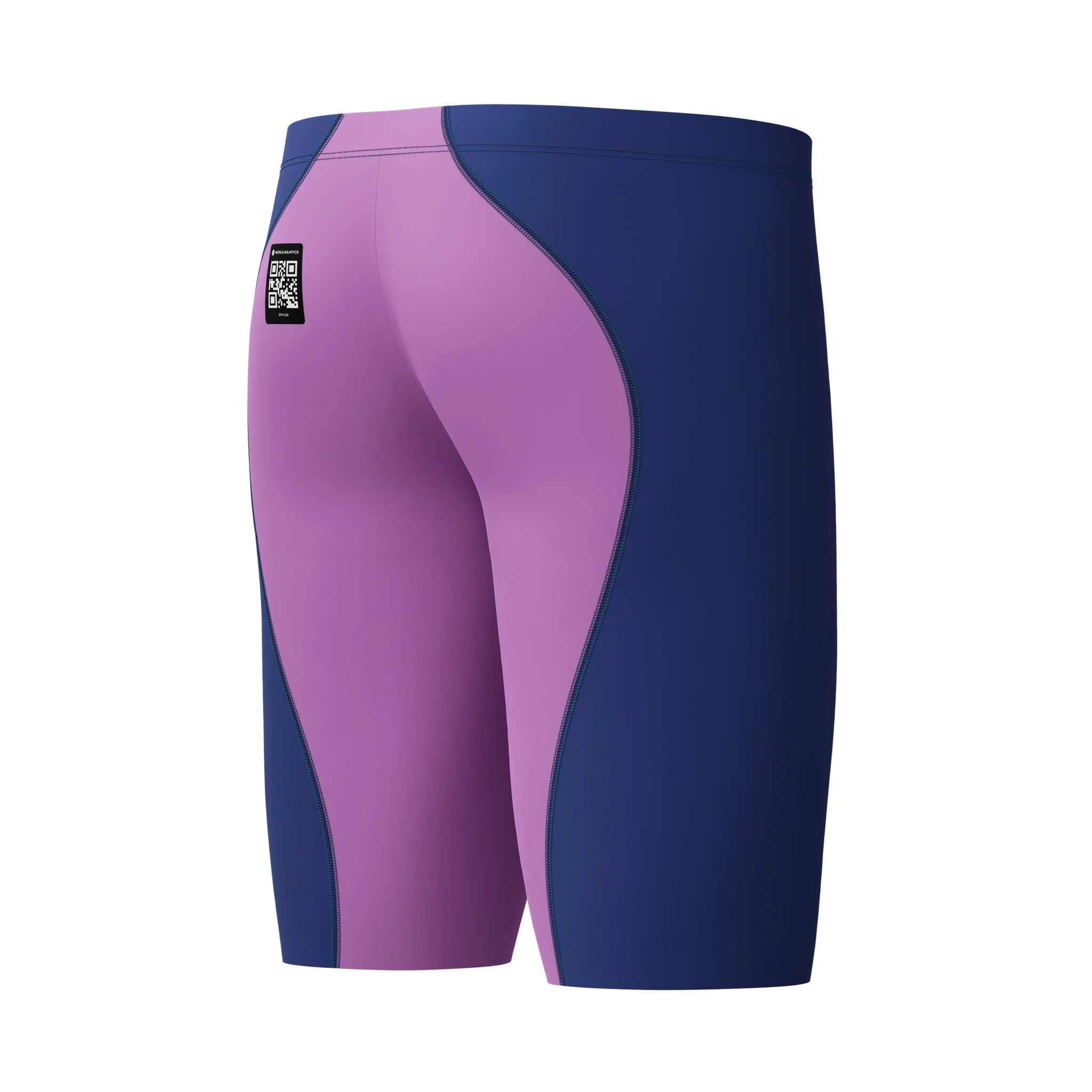 SPEEDO BOYS FASTSKIN LZR IGNITE JAMMER NOBLE NAVY / NEON JELLY - Image 6