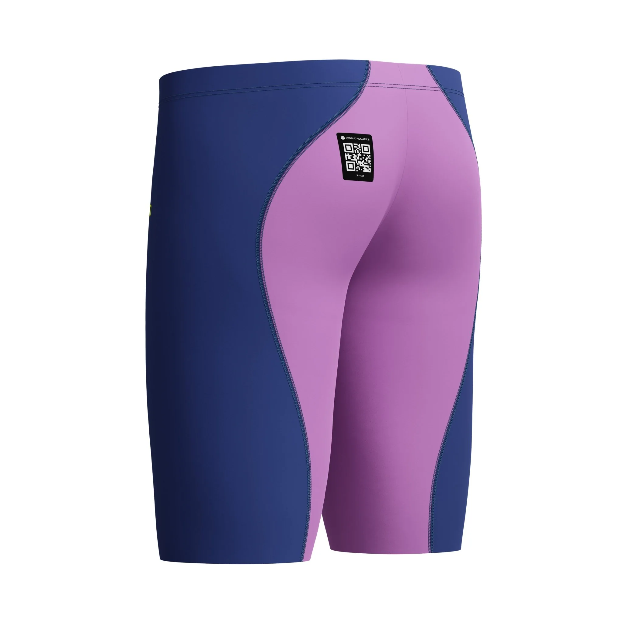 SPEEDO BOYS FASTSKIN LZR IGNITE JAMMER NOBLE NAVY / NEON JELLY - Image 7