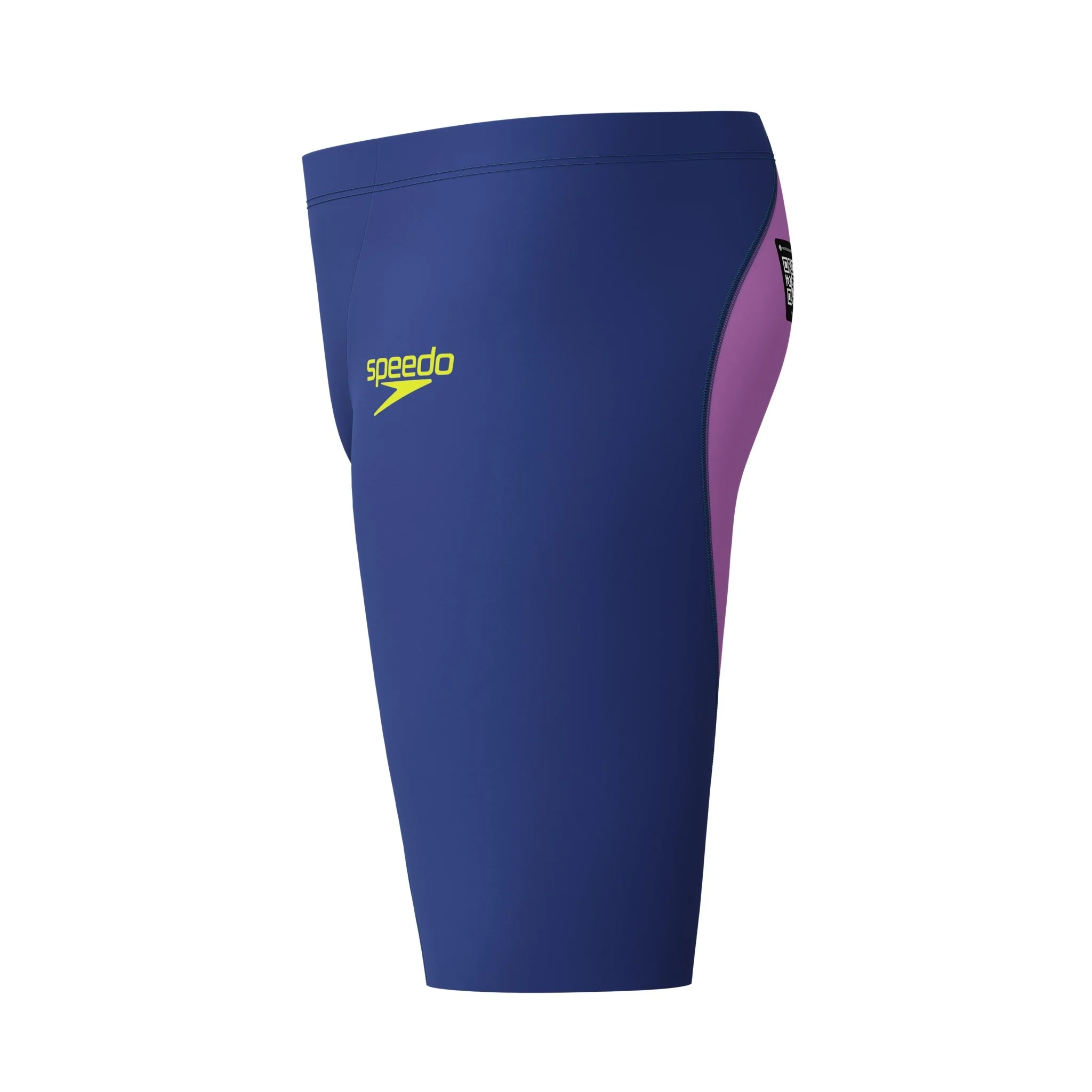 SPEEDO BOYS FASTSKIN LZR IGNITE JAMMER NOBLE NAVY / NEON JELLY - Image 8