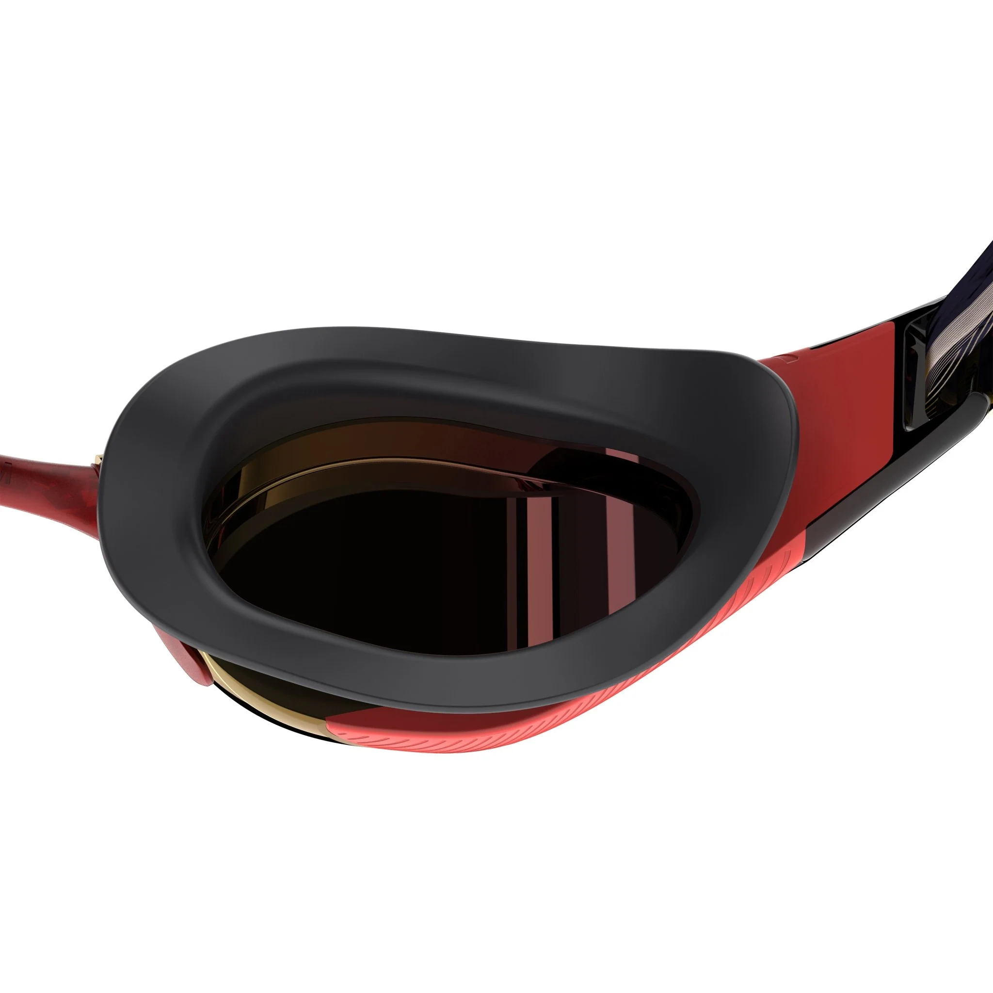SPEEDO FASTSKIN HYPER ELITE MIRROR GOGGLES AUTUMN RED / SMOKE / CRIMSON ROYAL - Image 4