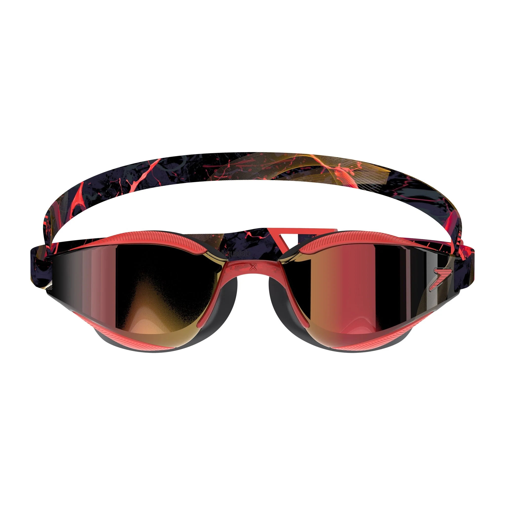 SPEEDO FASTSKIN HYPER ELITE MIRROR GOGGLES AUTUMN RED / SMOKE / CRIMSON ROYAL - Image 5