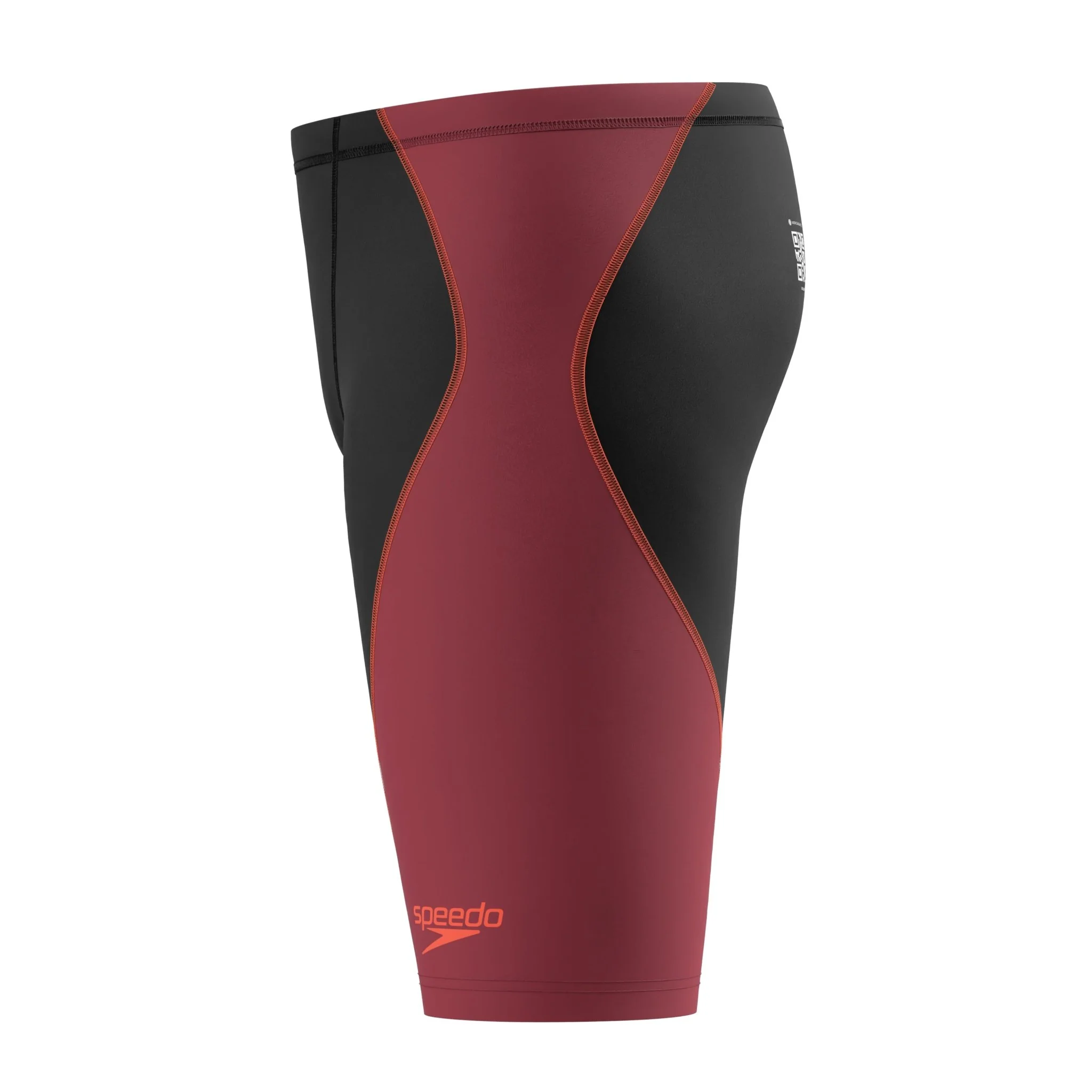 SPEEDO FASTSKIN HYPERSPARK SOLID JAMMER BLACK / REGAL RED - Image 8