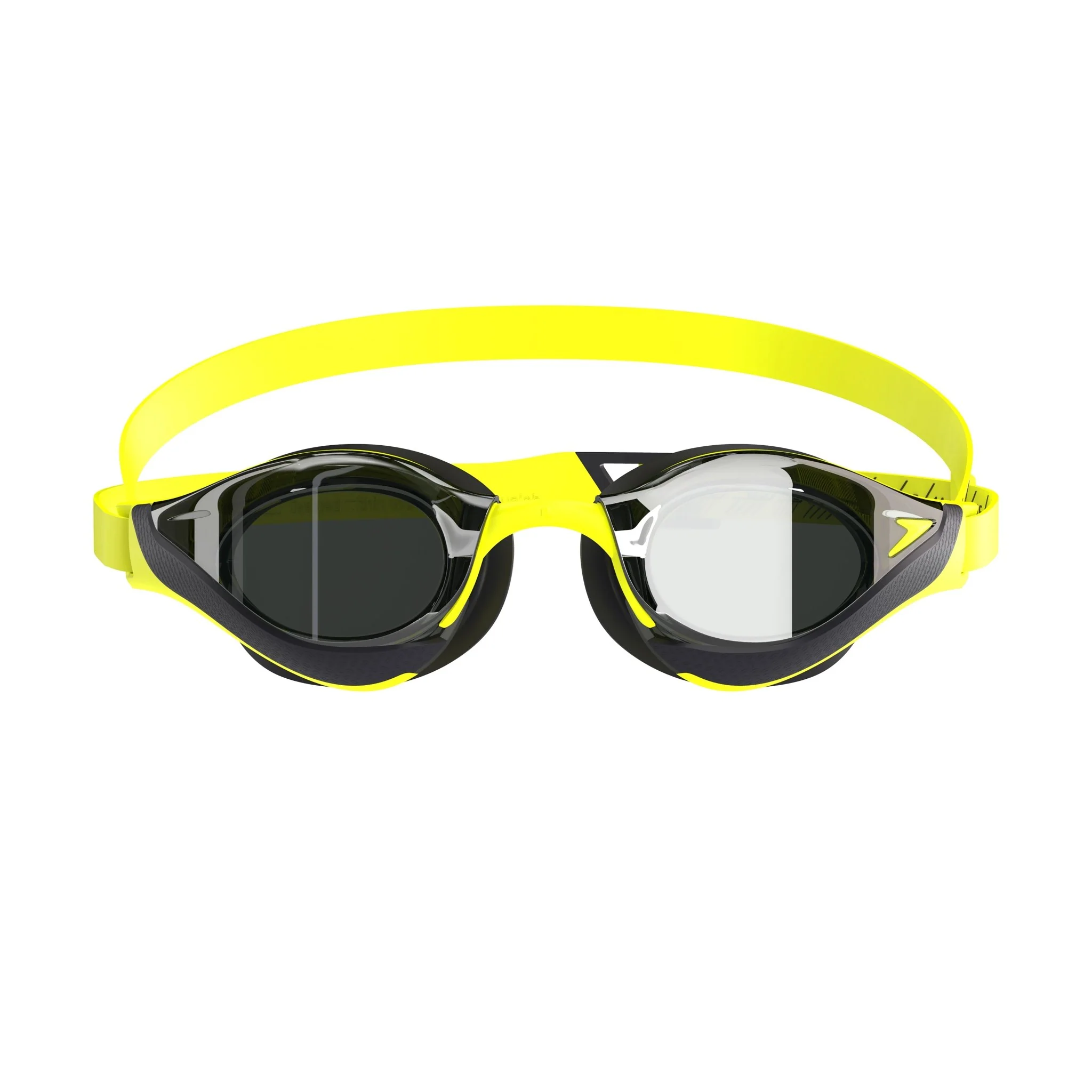 SPEEDO FASTSKIN PURE FOCUS MIRROR GOGGLES YELLOW/SMOKE - Image 3