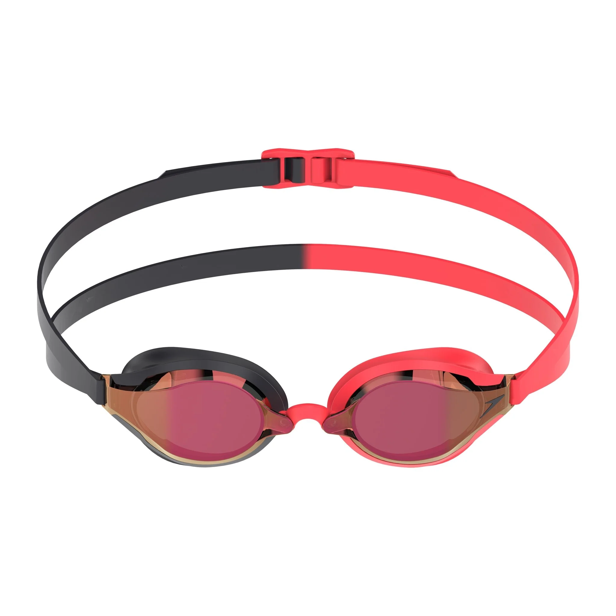 SPEEDO FASTSKIN SPEED SOCKET 2.0 MIRROR GOGGLES SMOKE / CRIMSON - Image 3