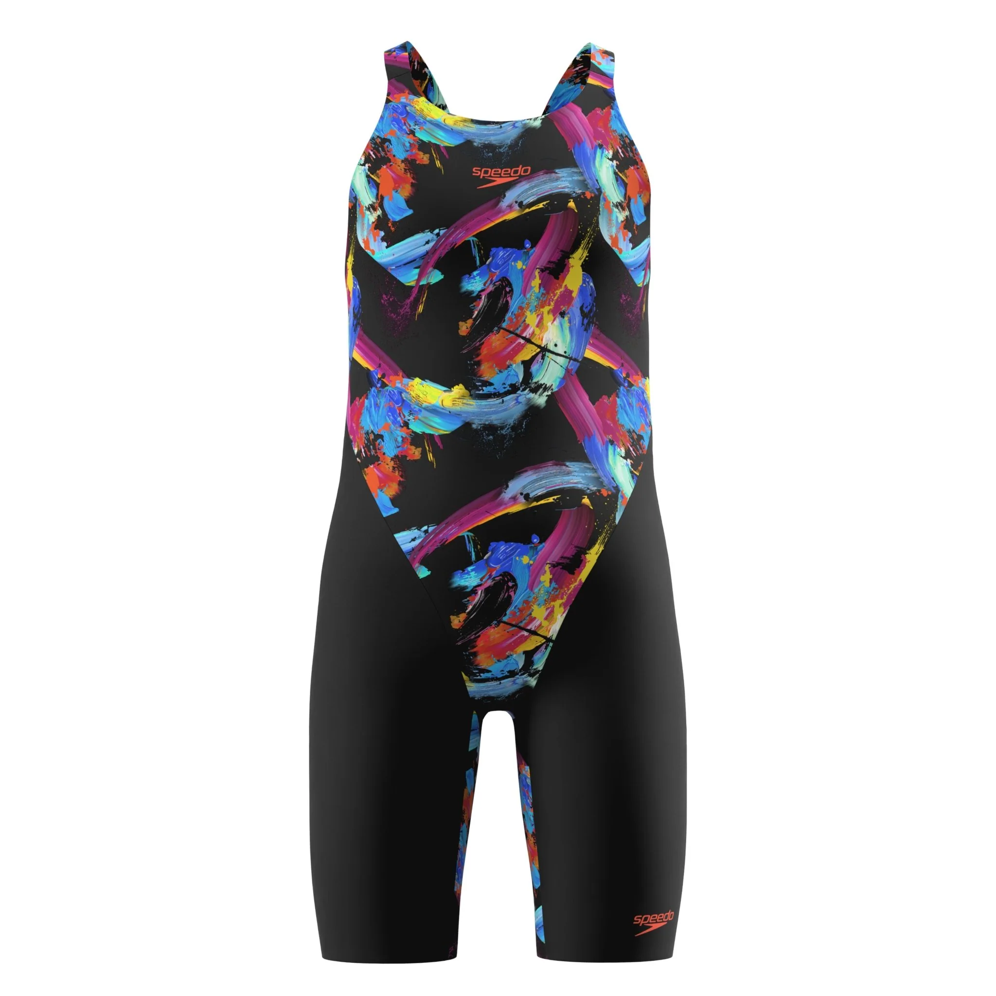 SPEEDO GIRLS FASTSKIN ENDURANCE+ MAX KNEESKIN COLOUR SHOCK