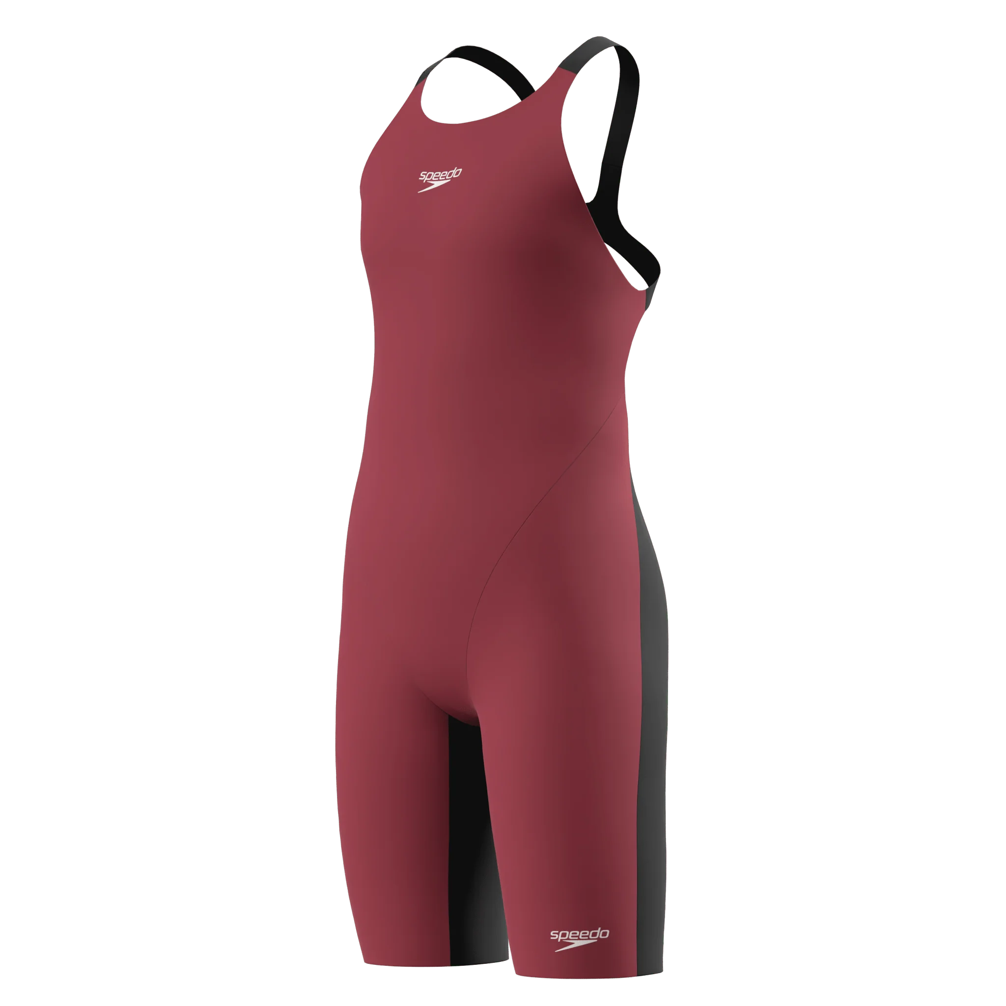 SPEEDO GIRLS FASTSKIN ENDURANCE+ MAX KNEESKIN REGAL RED