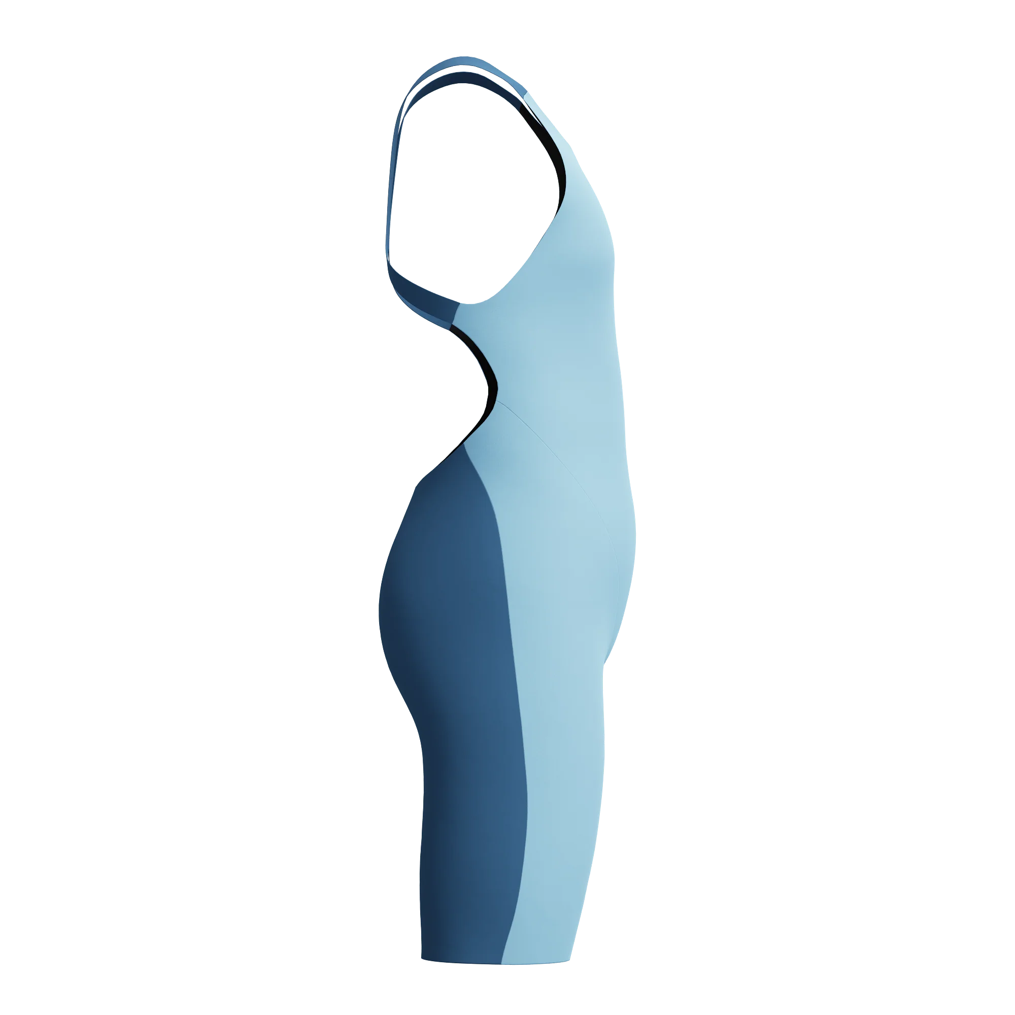 SPEEDO GIRLS FASTSKIN ENDURANCE+ MAX KNEESKIN SUGAR BLUE/NITE - Image 5
