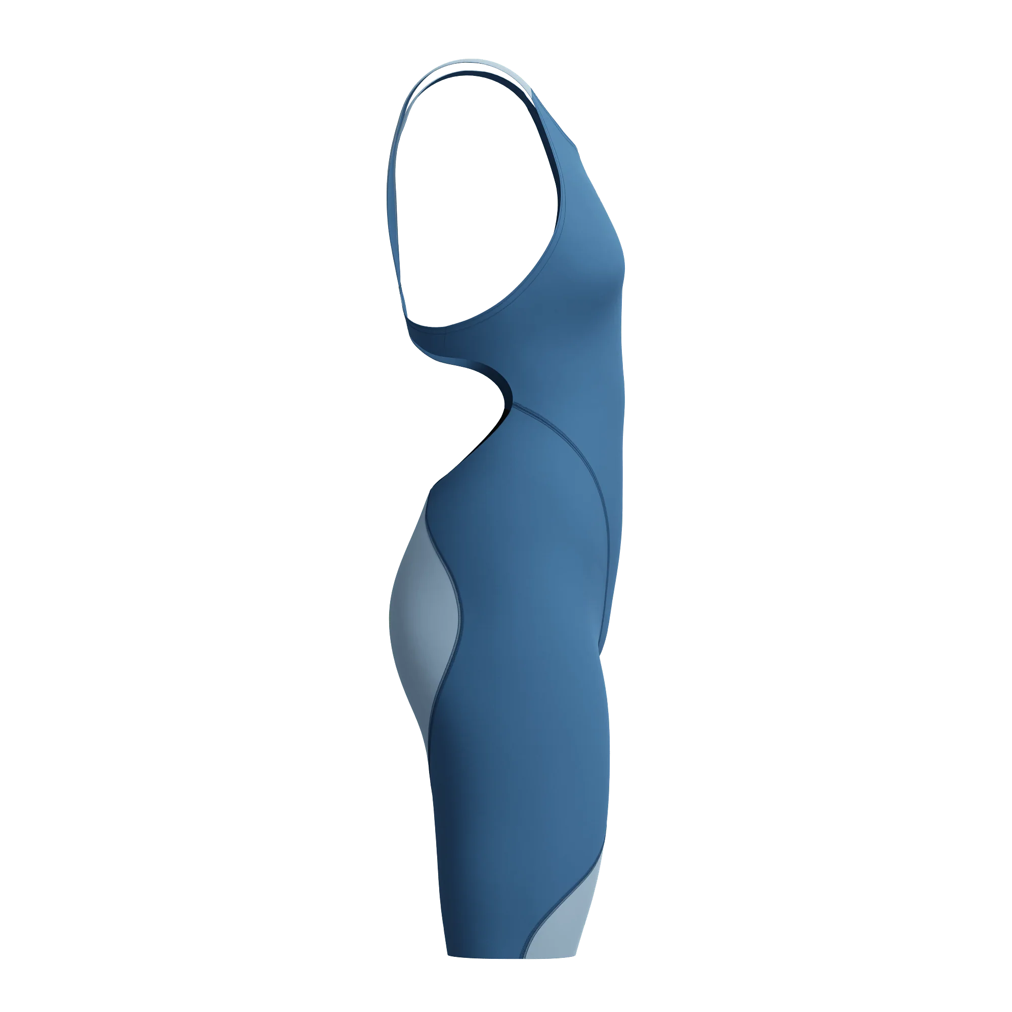 SPEEDO GIRLS FASTSKIN LZR IGNITE KNEESKIN NITE / ACADIA BLUE - Image 3