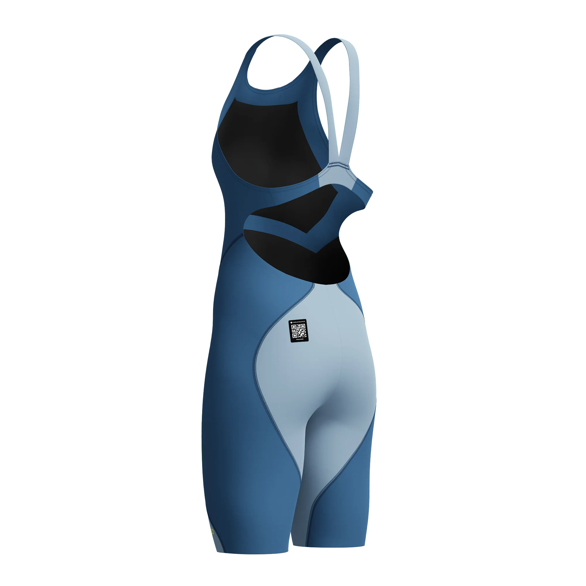 SPEEDO GIRLS FASTSKIN LZR IGNITE KNEESKIN NITE / ACADIA BLUE - Image 6