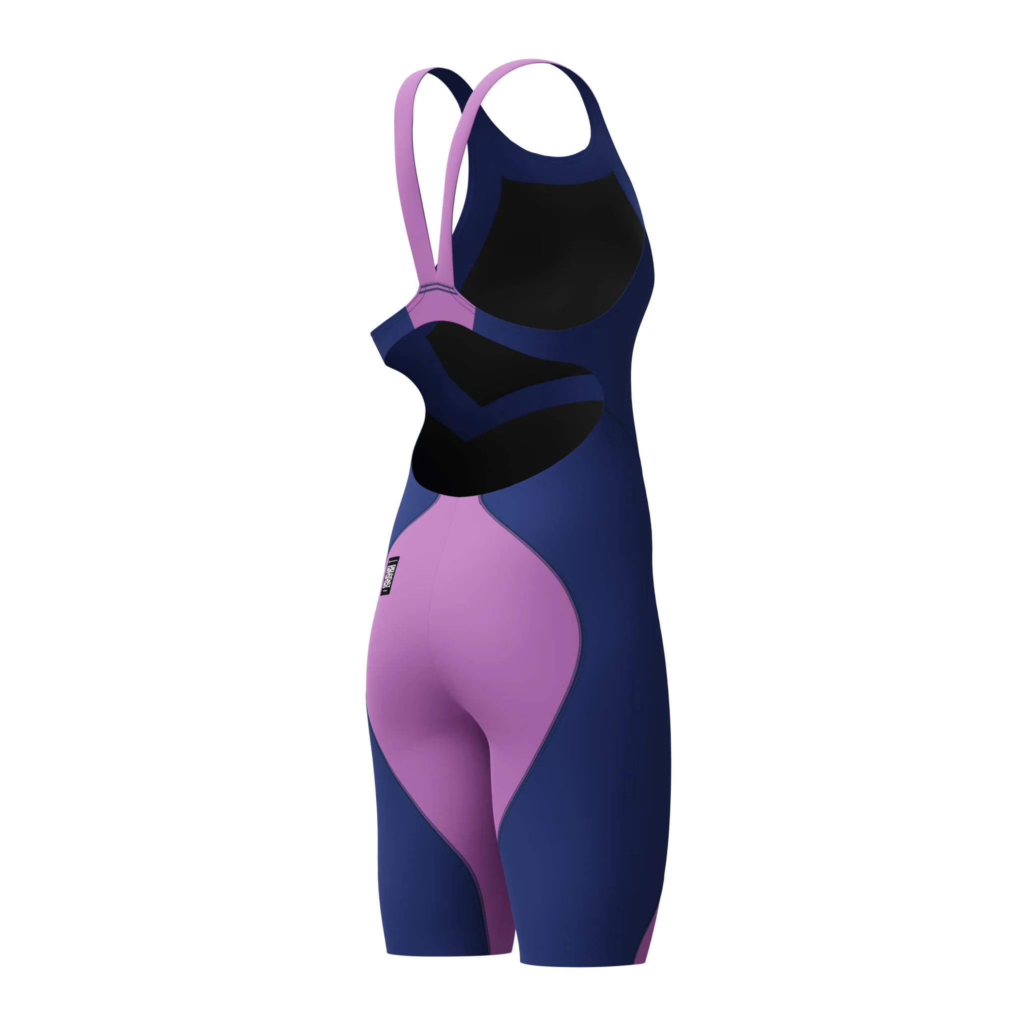 SPEEDO GIRLS FASTSKIN LZR IGNITE KNEESKIN NOBLE NAVY / NEON JELLY - Image 7