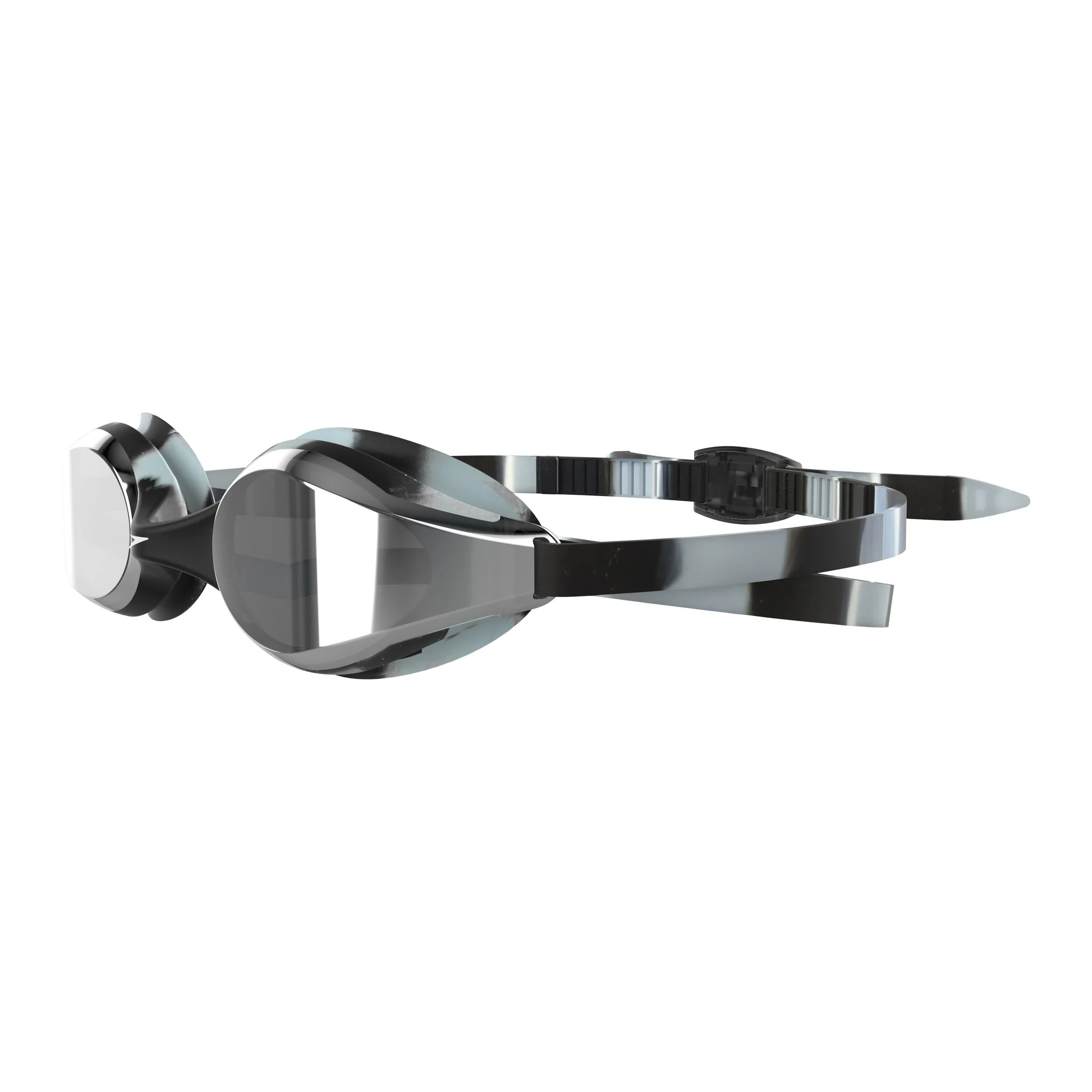 SPEEDO JUNIOR HYPER FLYER MIRROR GOGGLES SILVER - Image 3