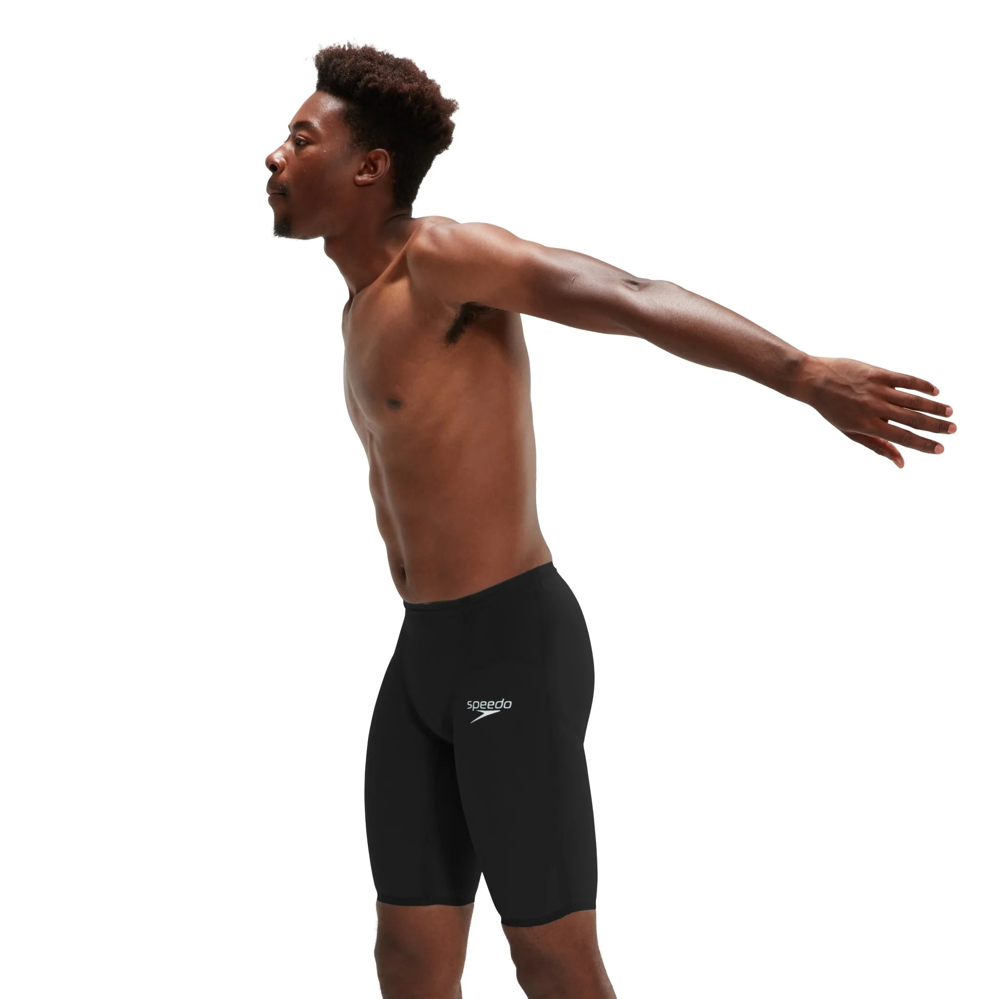 SPEEDO MENS FASTSKIN LZR IGNITE JAMMER BLACK - Image 5