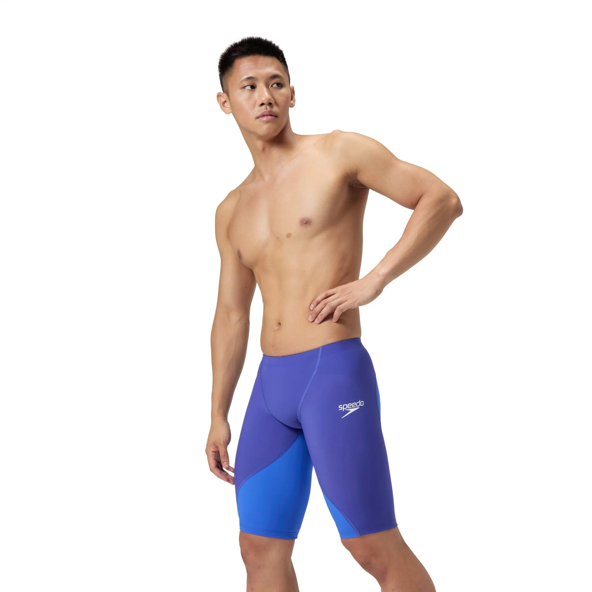 SPEEDO MENS FASTSKIN LZR IGNITE JAMMER DEEP ROYAL / COBALT - Image 3