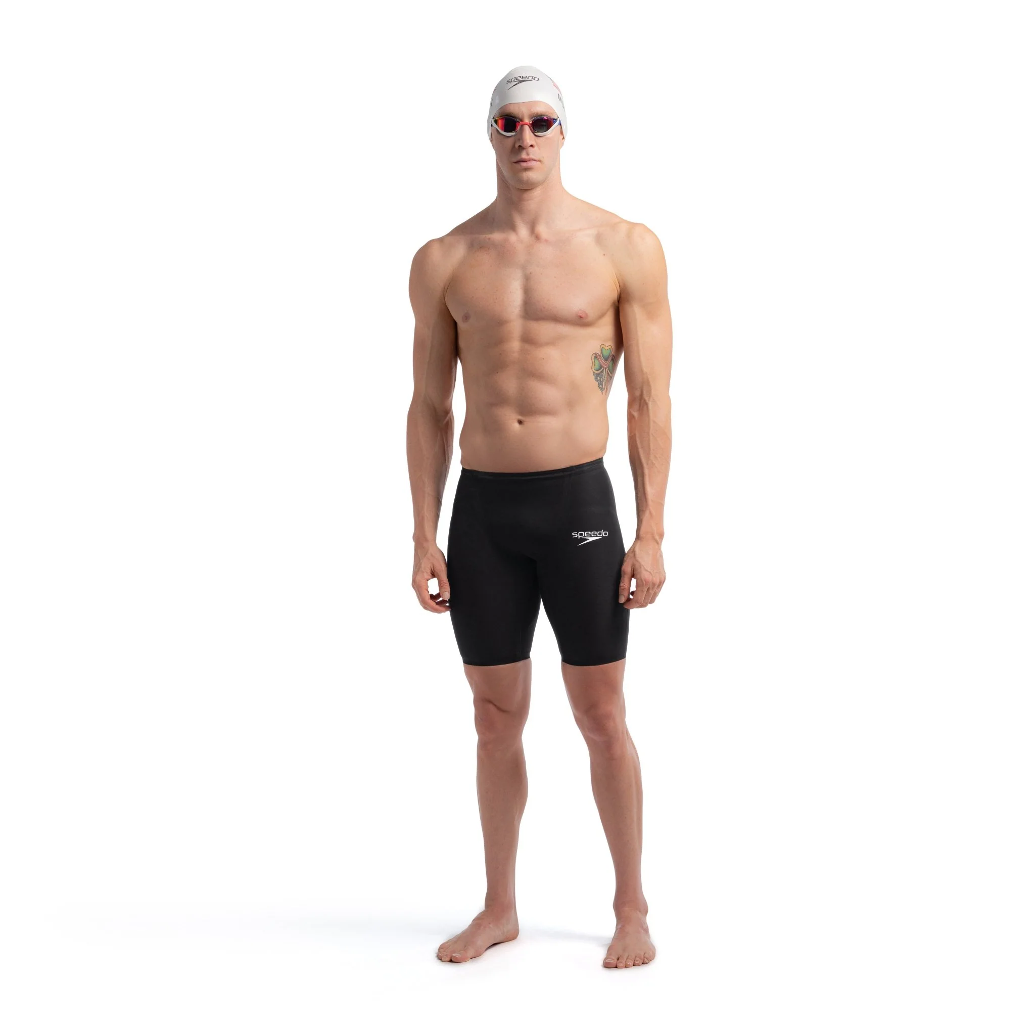 SPEEDO MENS FASTSKIN LZR PURE VALOR 2.0 JAMMER BLACK - Image 4