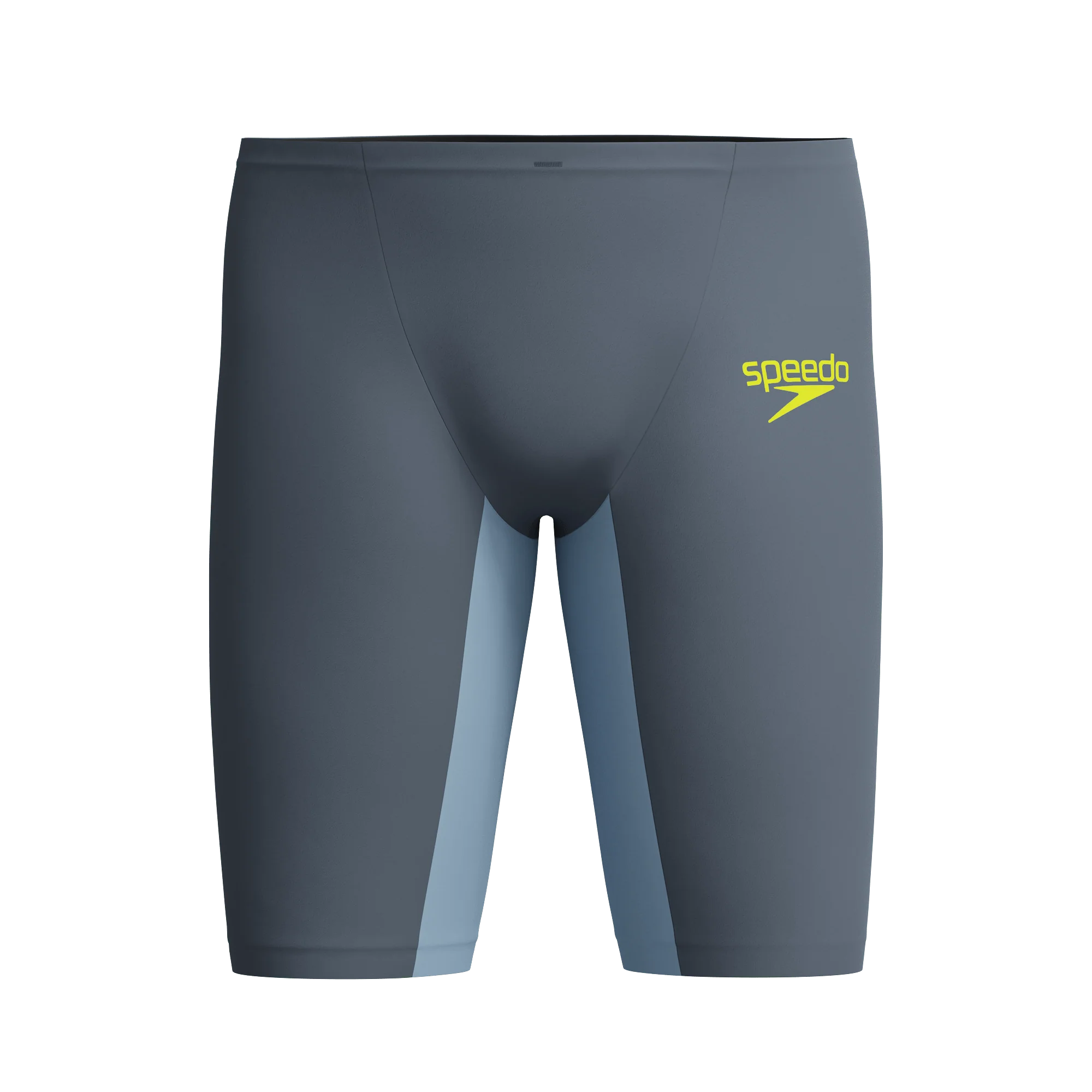 SPEEDO MENS FASTSKIN LZR PURE VALOR 2.0 JAMMER GREY LEAD / ACADIA BLUE - Image 14