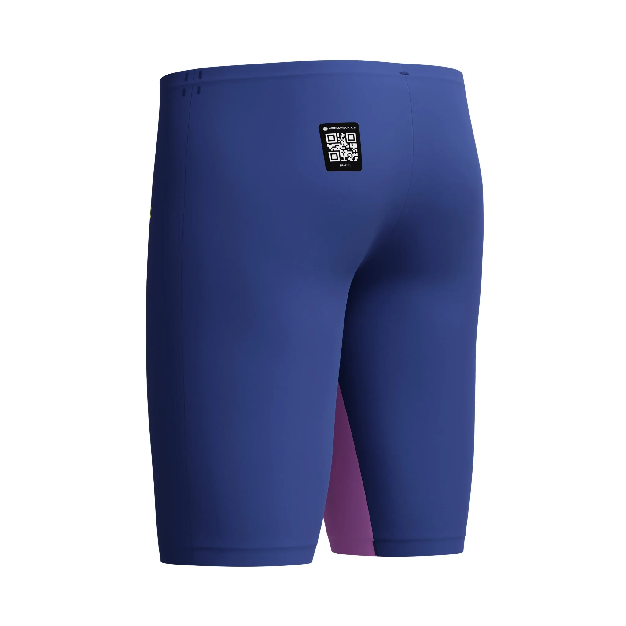 SPEEDO MENS FASTSKIN LZR PURE VALOR 2.0 JAMMER NOBLE NAVY / JELLY - Image 9