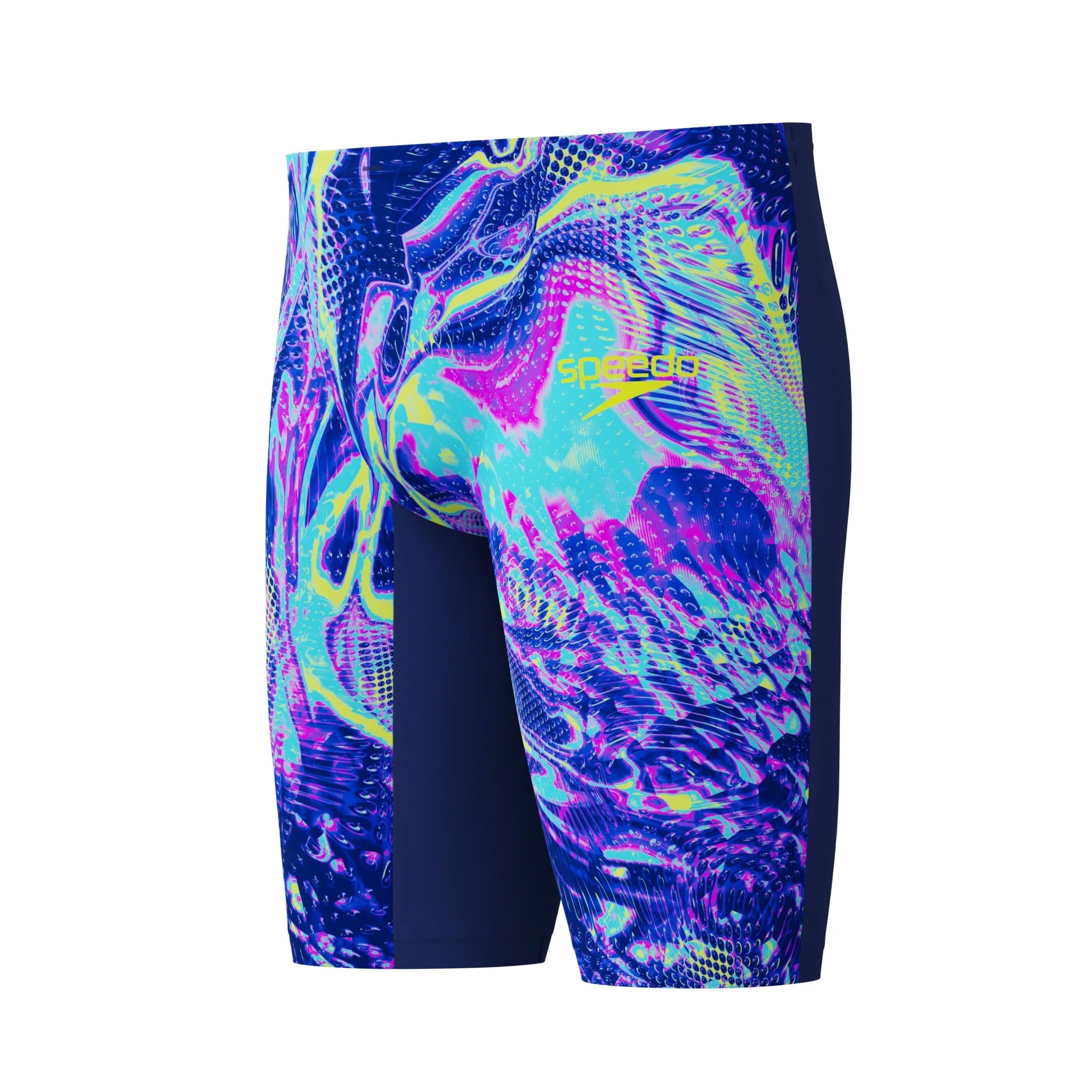 SPEEDO MENS FASTSKIN LZR PURE VALOR 2.0 JAMMER NOBLE NAVY / MORPHOSIS - Image 9