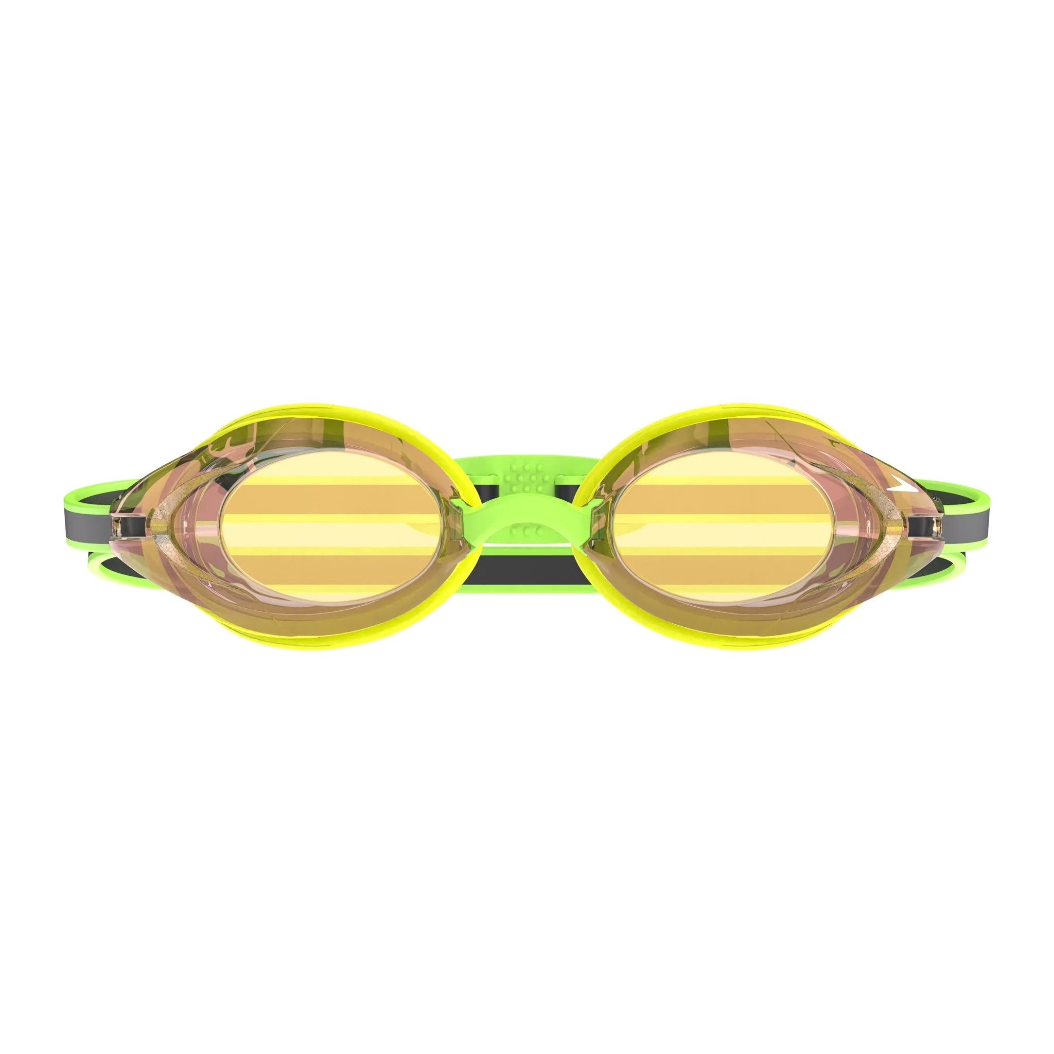 SPEEDO VANQUISHER 3.0 MIRROR GOGGLES HYPER-YELLOW/ABLAZE - Image 3