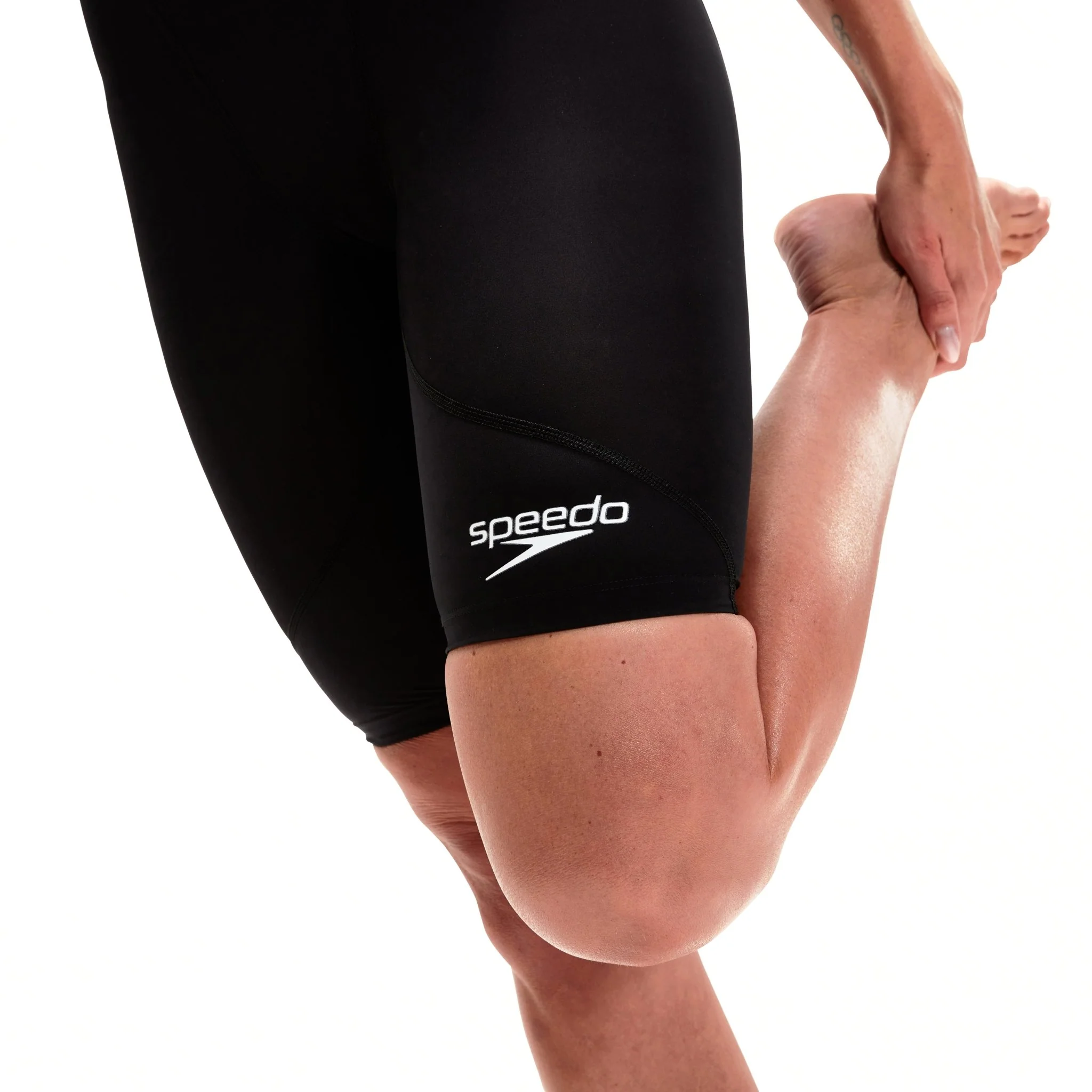 SPEEDO WOMENS FASTSKIN LZR IGNITE KNEESKIN BLACK - Image 3