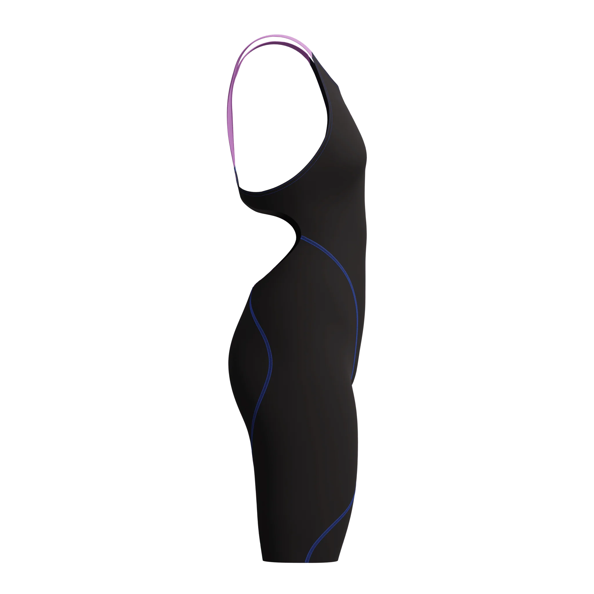 SPEEDO WOMENS FASTSKIN LZR IGNITE KNEESKIN BLACK / SUBSURFACE - Image 7