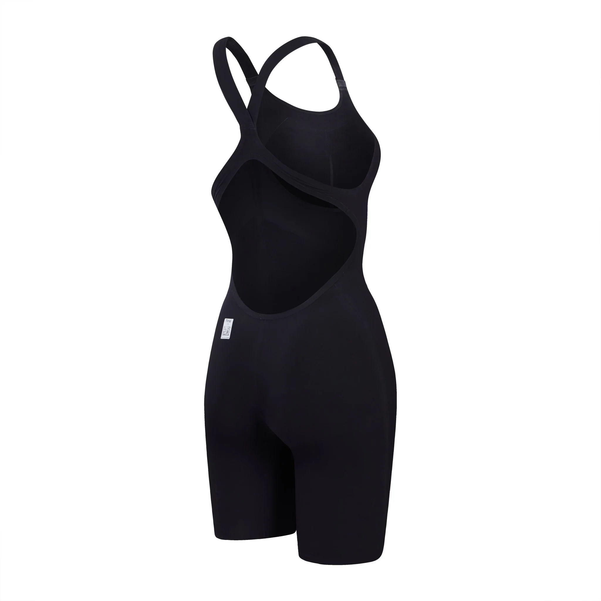SPEEDO WOMENS FASTSKIN LZR PURE VALOR 2.0 OPENBACK KNEESKIN BLACK - Image 13