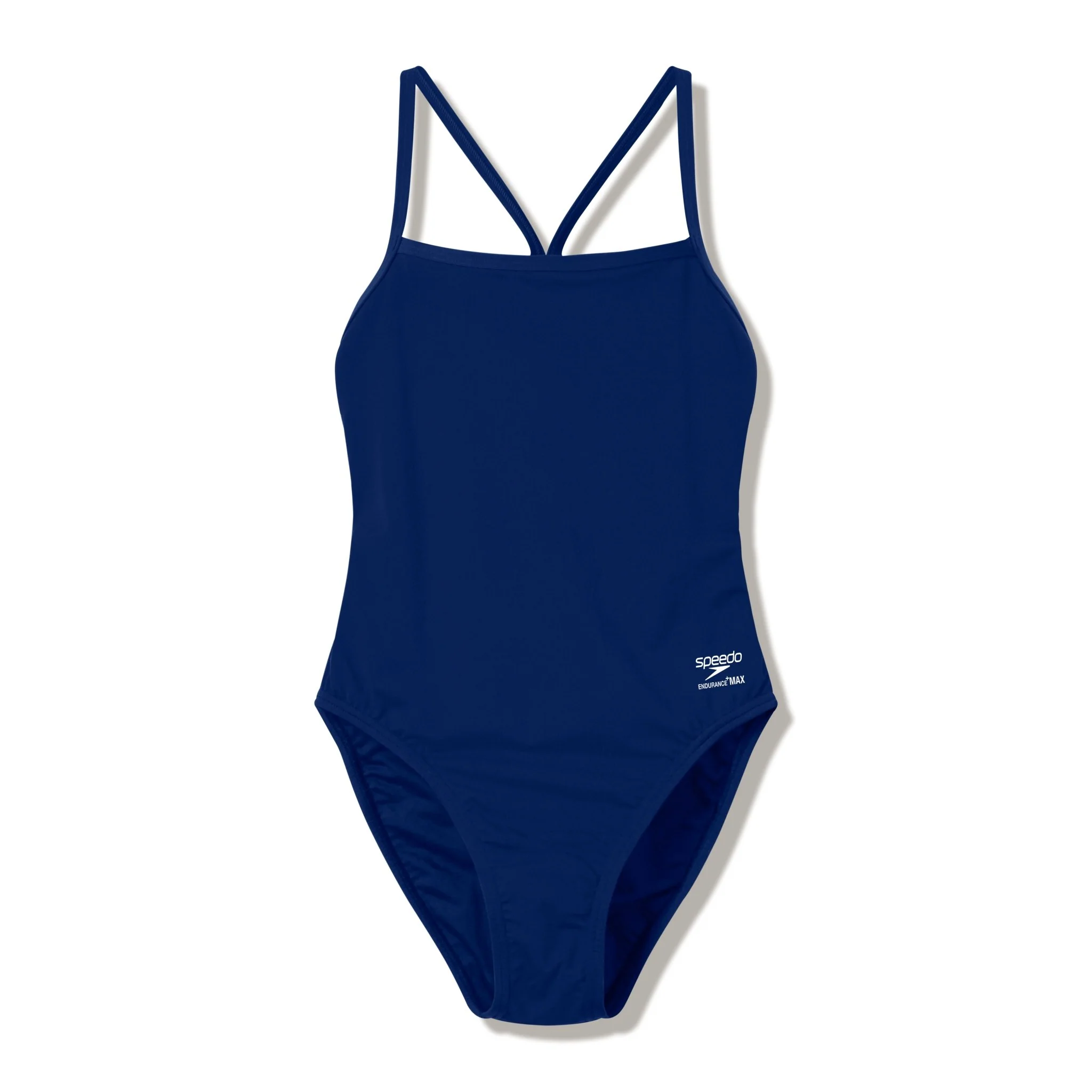 SPEEDO WOMENS SOLID ENDURANCE+ MAX V-BACK 2.0 SWIMSUIT - Image 5