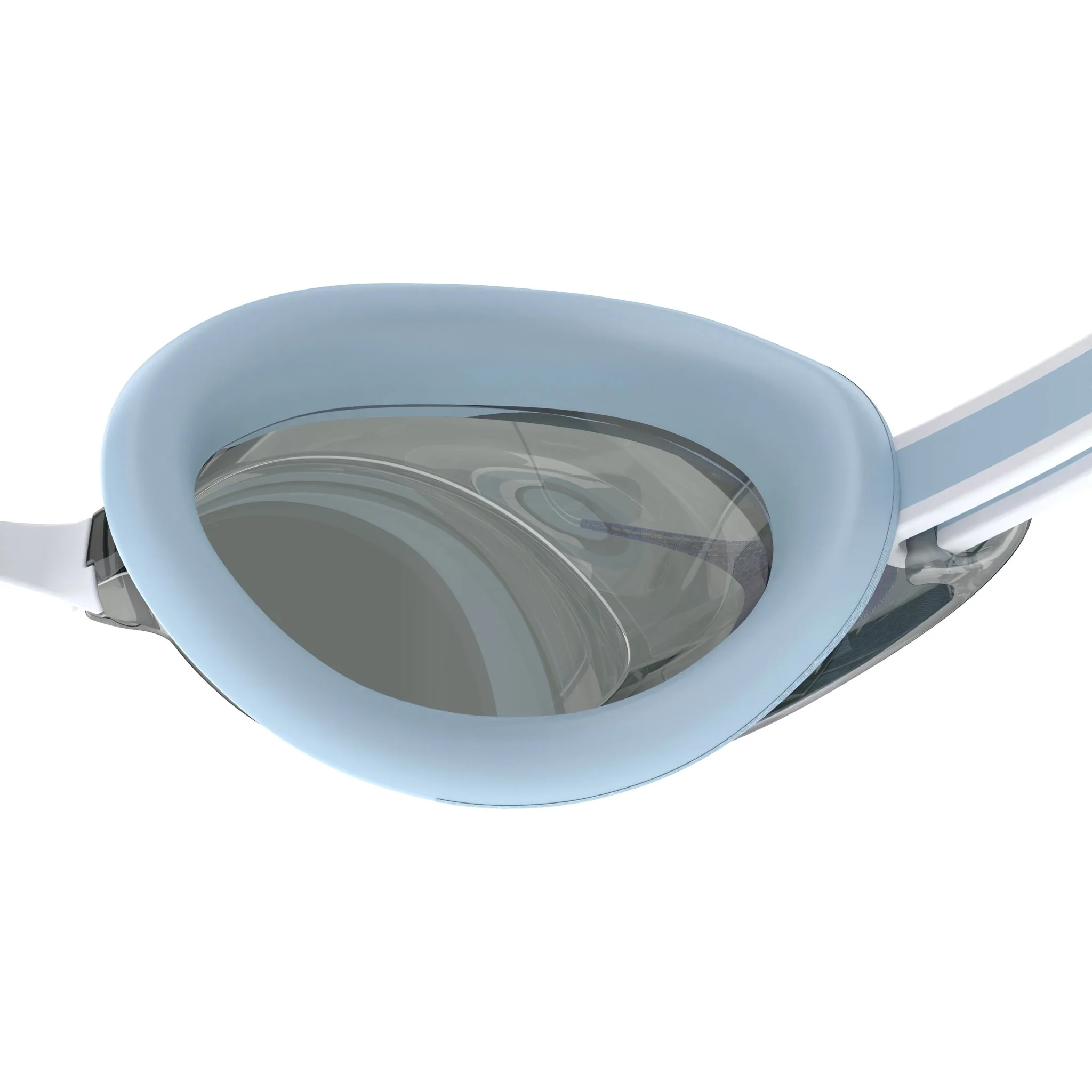 SPEEDO WOMENS VANQUISHER 3.0 MIRROR GOGGLES SKY/SILVER - Image 6
