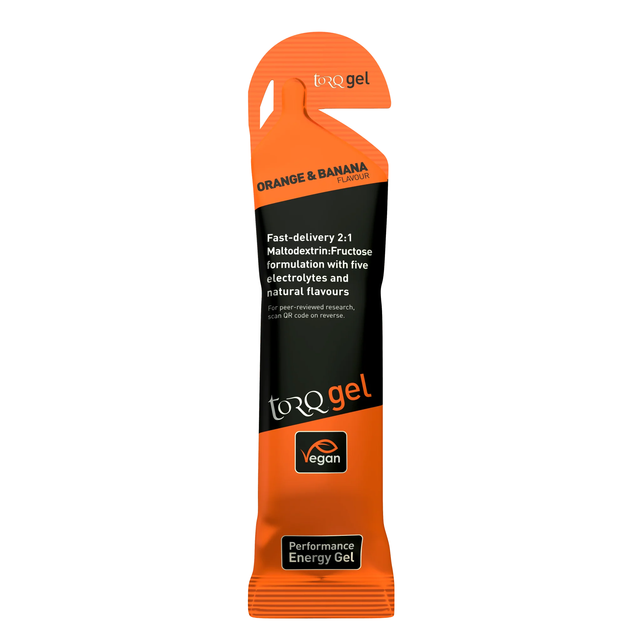 TORQ ENERGY GEL ORANGE & BANANA