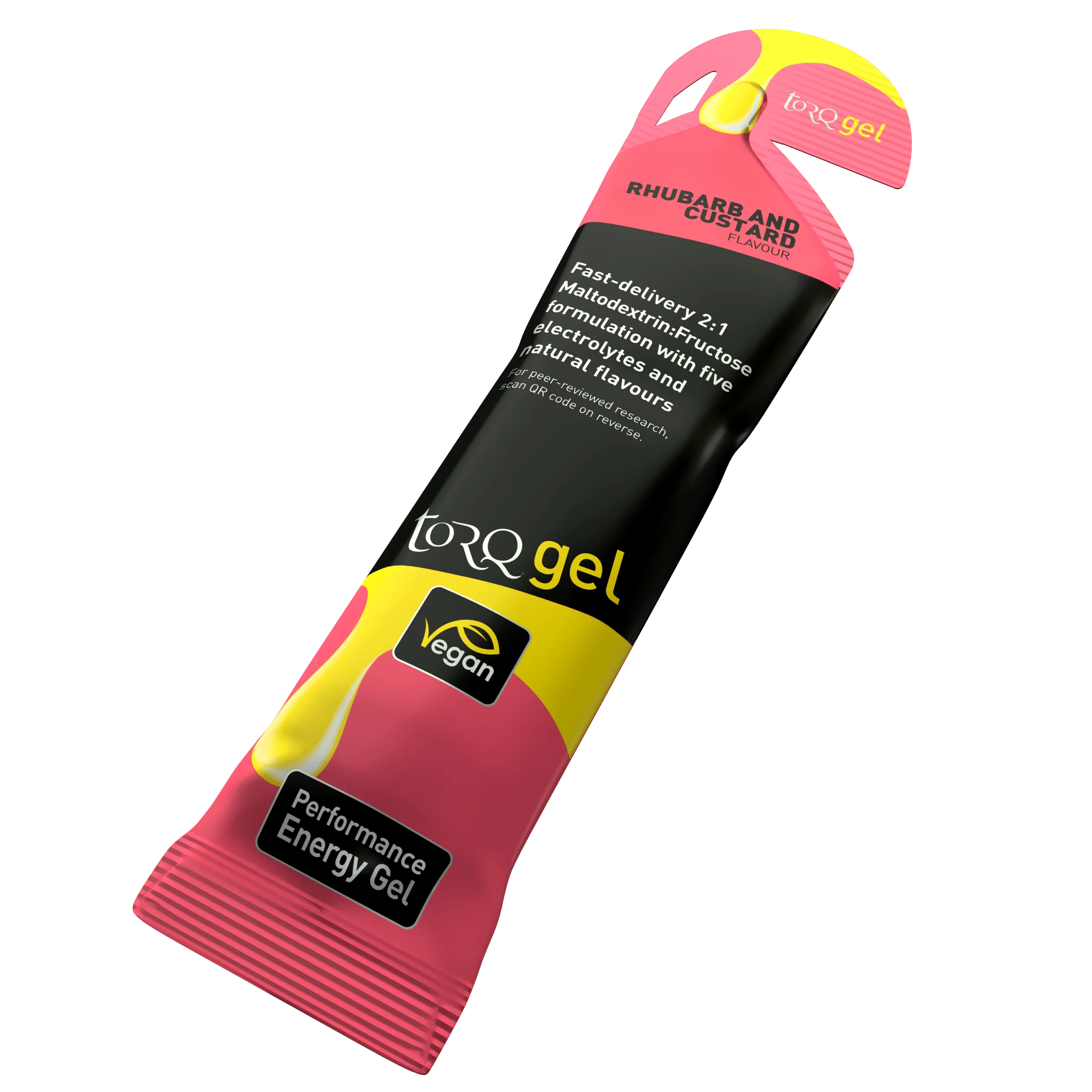 TORQ ENERGY GEL RHUBARB & CUSTARD - Image 7