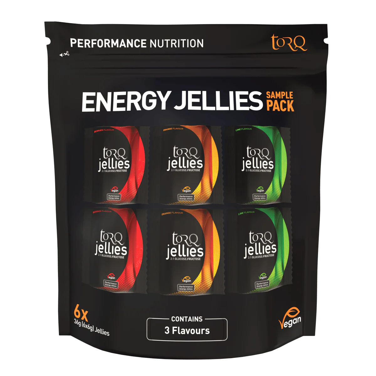 TORQ ENERGY JELLIES SAMPLE PACK